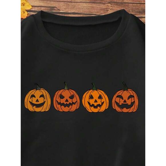 Simply Love Full Size Jack-O'-Lantern Graphic T-Shirt - Picture 3 of 3